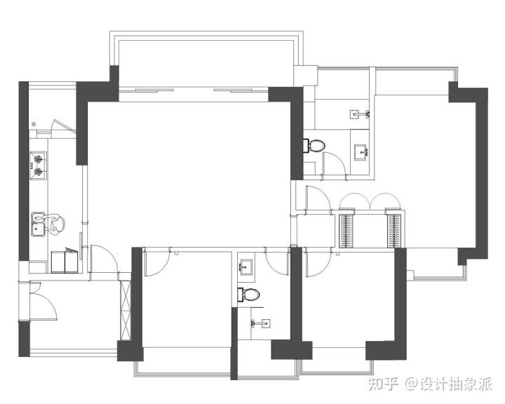 現(xiàn)代簡約裝修案例，單純、簡潔的生活方式
