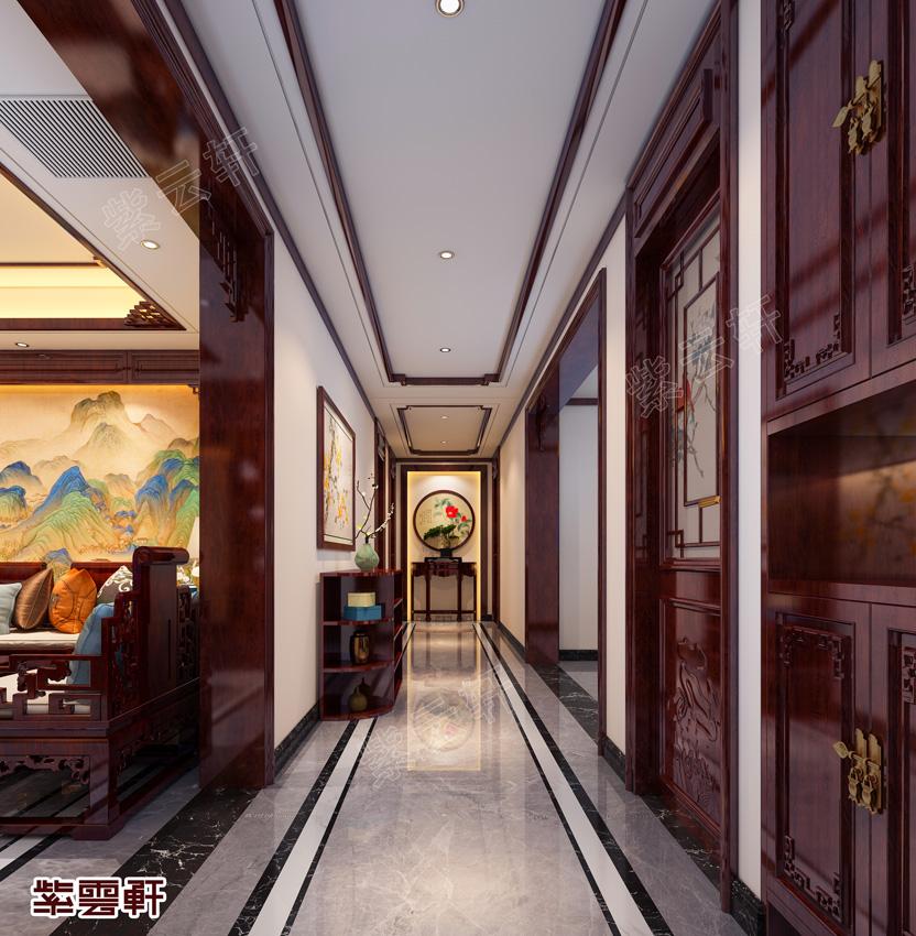 200㎡中式三居，化復(fù)古為時(shí)尚，是古典美的歷史延續(xù)