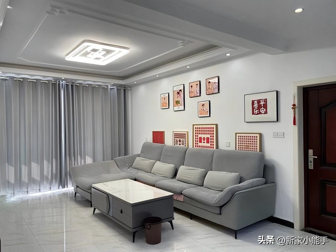 00后婚房，簡單裝修不豪華，室內(nèi)面積不大，新生活真的很幸福