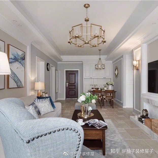 實(shí)景美式簡約風(fēng)格效果案例圖