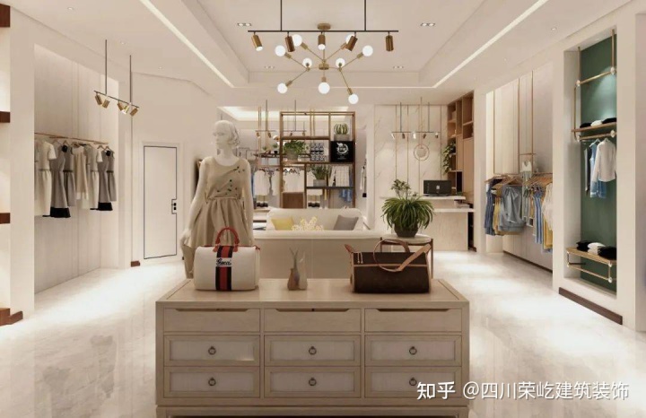 成都服裝店裝修費用，成都服裝裝修設(shè)計報價