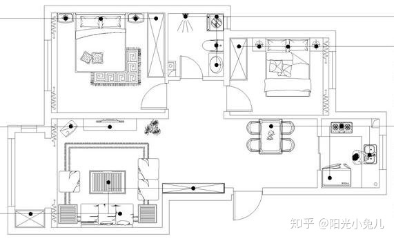 三室兩廳裝修樣板間！92平現(xiàn)代輕奢風(fēng)格，清新雅致彰顯品質(zhì)生活