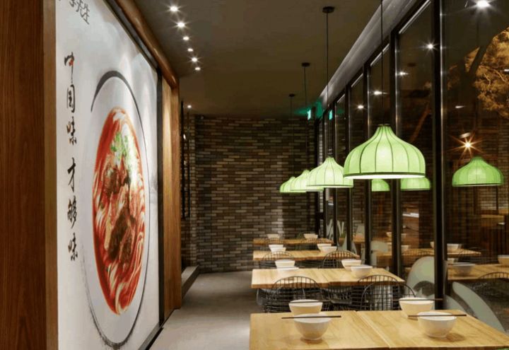 牛肉面餐廳平面布局設(shè)計(jì)，裝修施工效果，對(duì)品牌店影響有多大